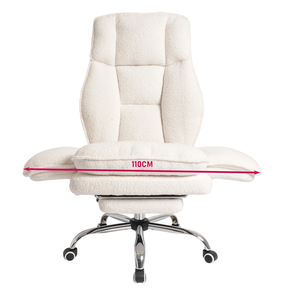 Sherpa Cross Legged Office Chair with Flip-Up Armrests Sherpa Cross Legged Office Chair with Flip-Up Armrests