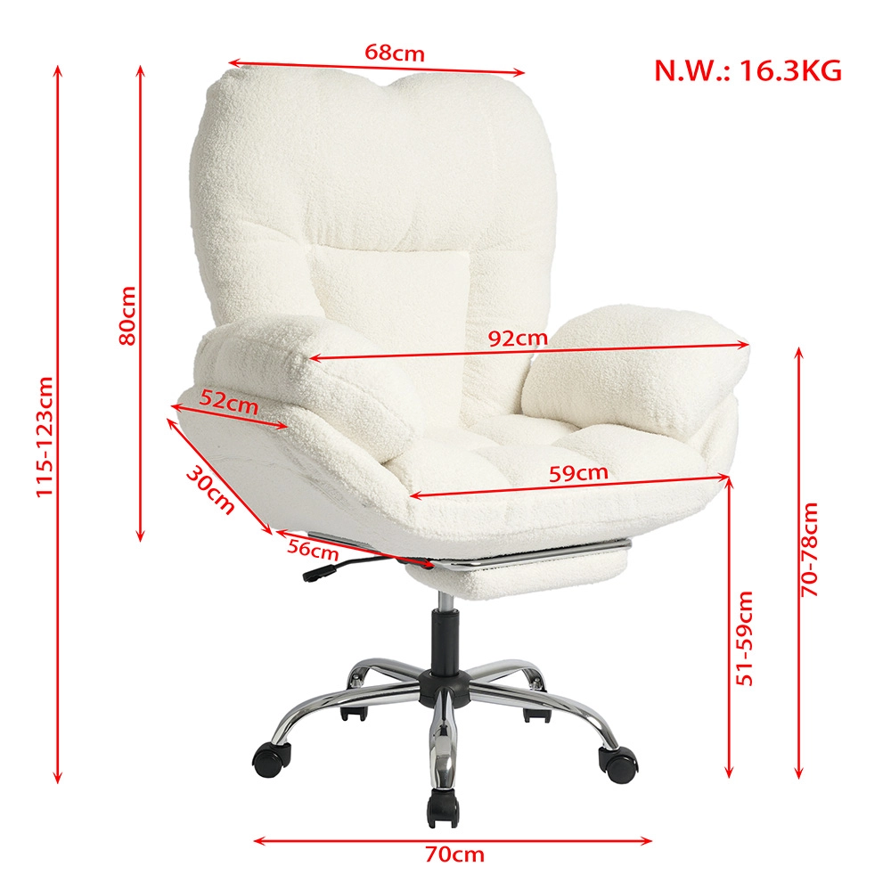Boucle Swivel Accent Chair for Living Room & Home Office Boucle Swivel Accent Chair for Living Room & Home Office