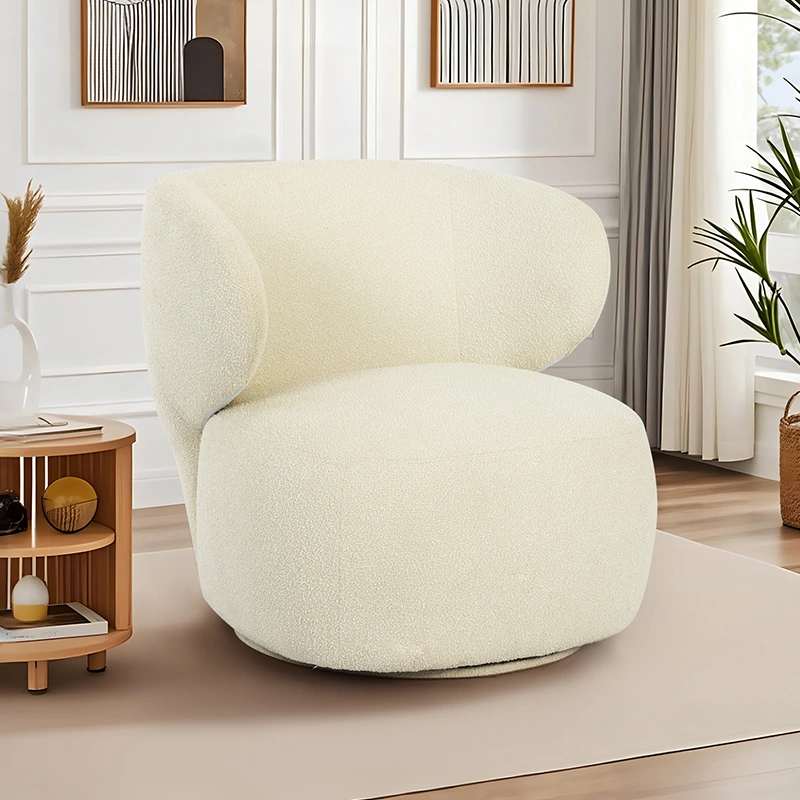 Modern Boucle Swivel Accent Chair for Living Room Modern Boucle Swivel Accent Chair for Living Room