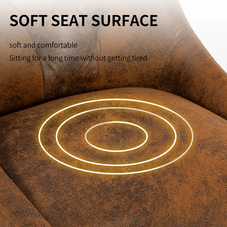 Modern Microfiber Suede Upholstered Dining Chair with Arms Modern Microfiber Suede Upholstered Dining Chair with Arms