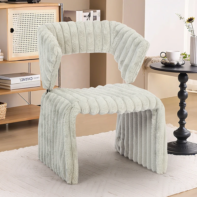 Modern Soft Plush Fabric Accent Chair for Living Room Modern Soft Plush Fabric Accent Chair for Living Room